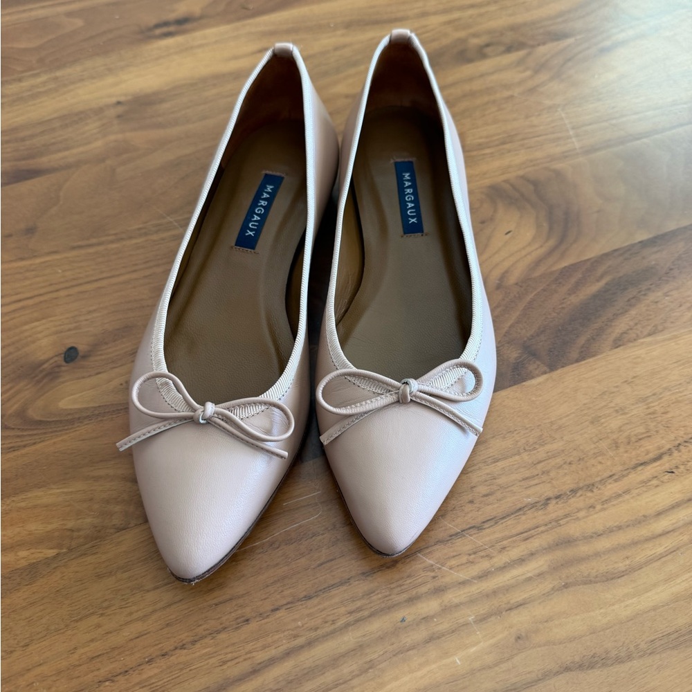 Margaux Women's Cream Ballet Flats - 7 Narrow